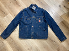 Load image into Gallery viewer, Vintage GWG Dark Wash Denim Jacket, Made in Canada
