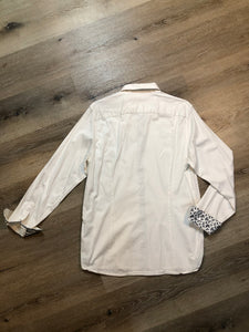 Kingspier Vintage - Ted Baker London white button up shirt. Mens size small.
