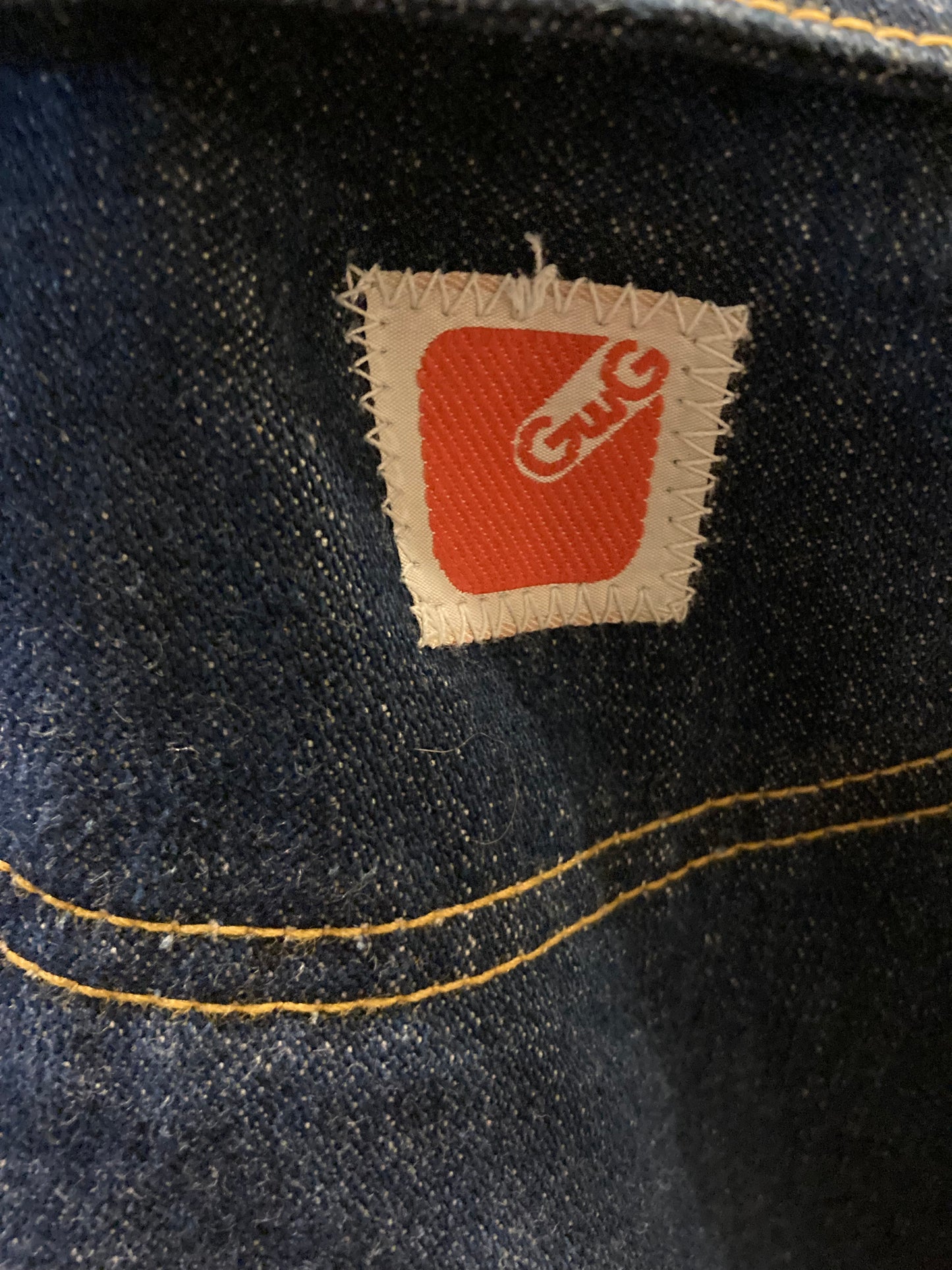 Vintage GWG Dark Wash Denim Jacket, Made in Canada