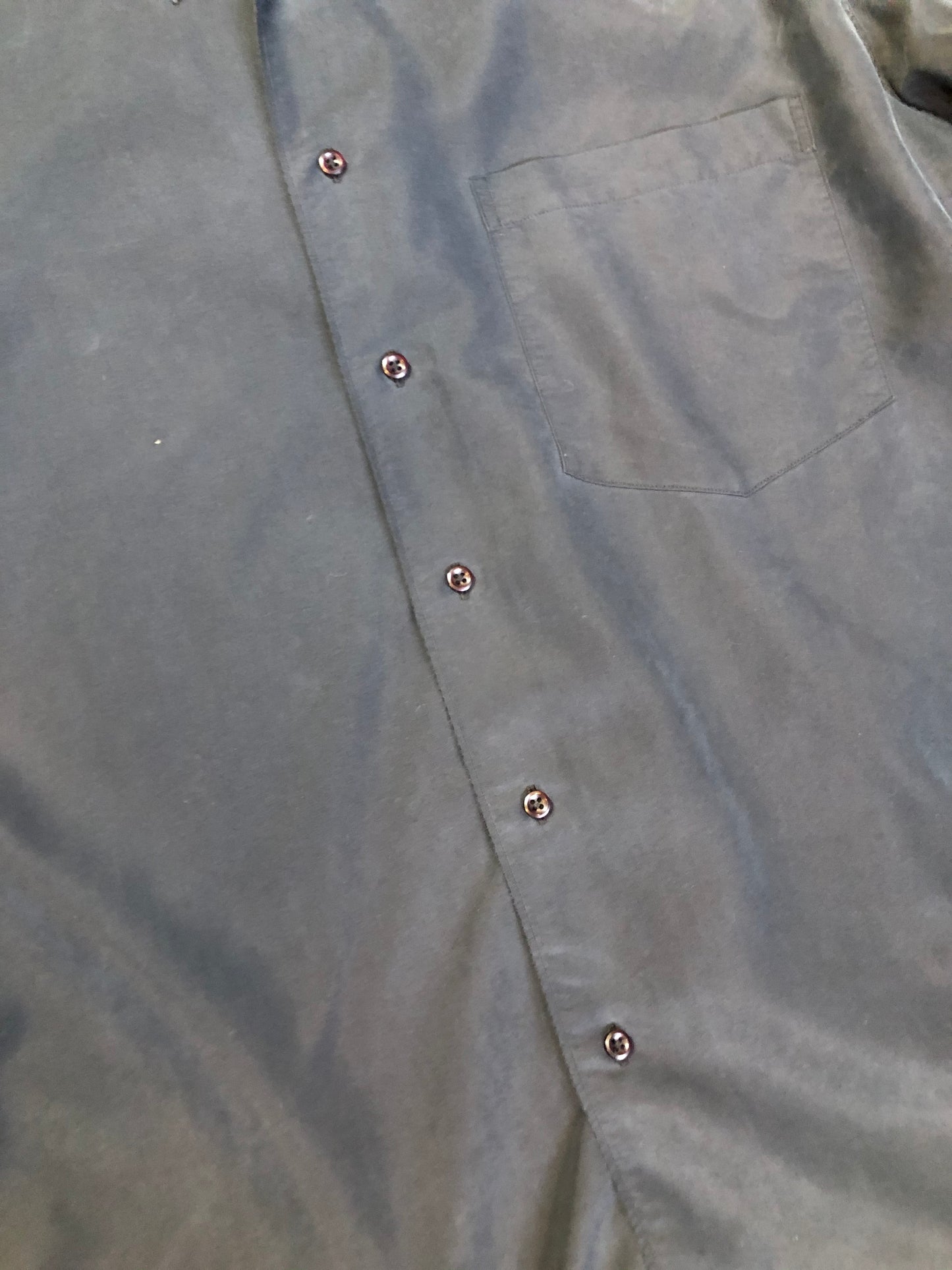 Kingspier Vintage - Dekker London black button up shirt .Size small mens.