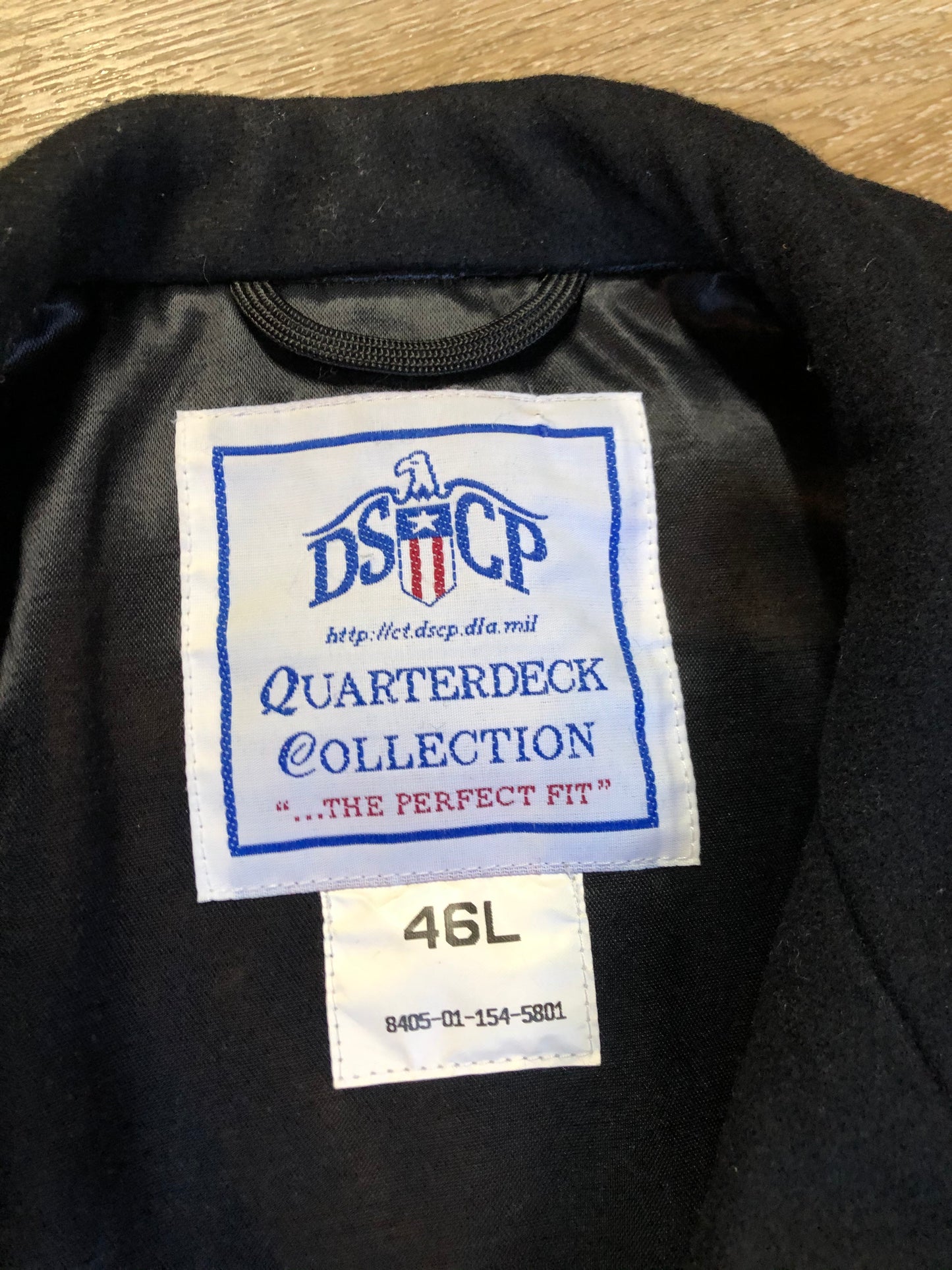 Kingspier Vintage - Vintage Quarterdeck Collection Authentic US Navy Wool Pea Coat. Made in USA