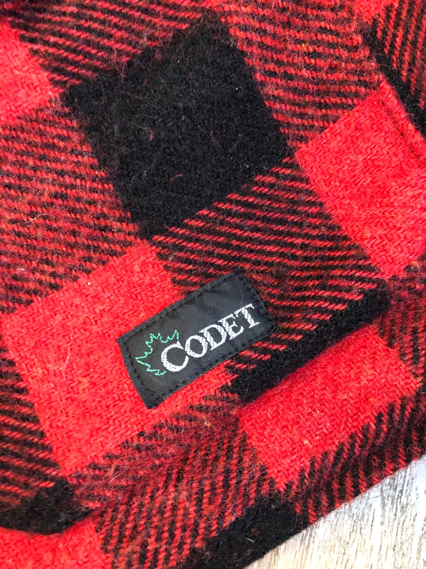 Kingspier Vintage - Vintage Codet Buffalo Plaid Wool jacket Canada