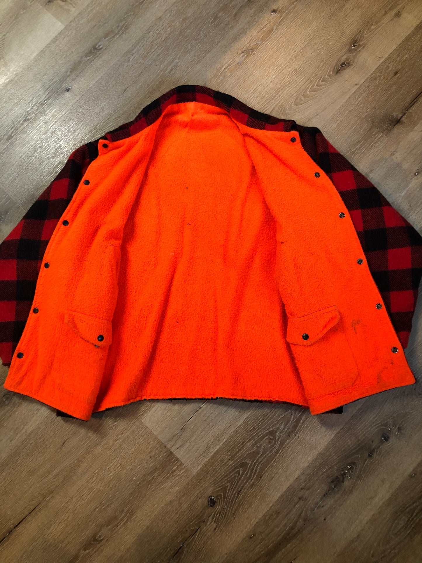 Kingspier Vintage - Vintage Codet Buffalo Plaid Wool jacket Canada