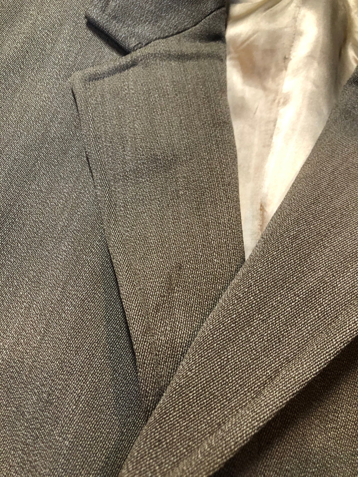 Kingspier Vintage - Vintage JC Cording and Co Grey Wool Jacket Car Coat. Made in England.