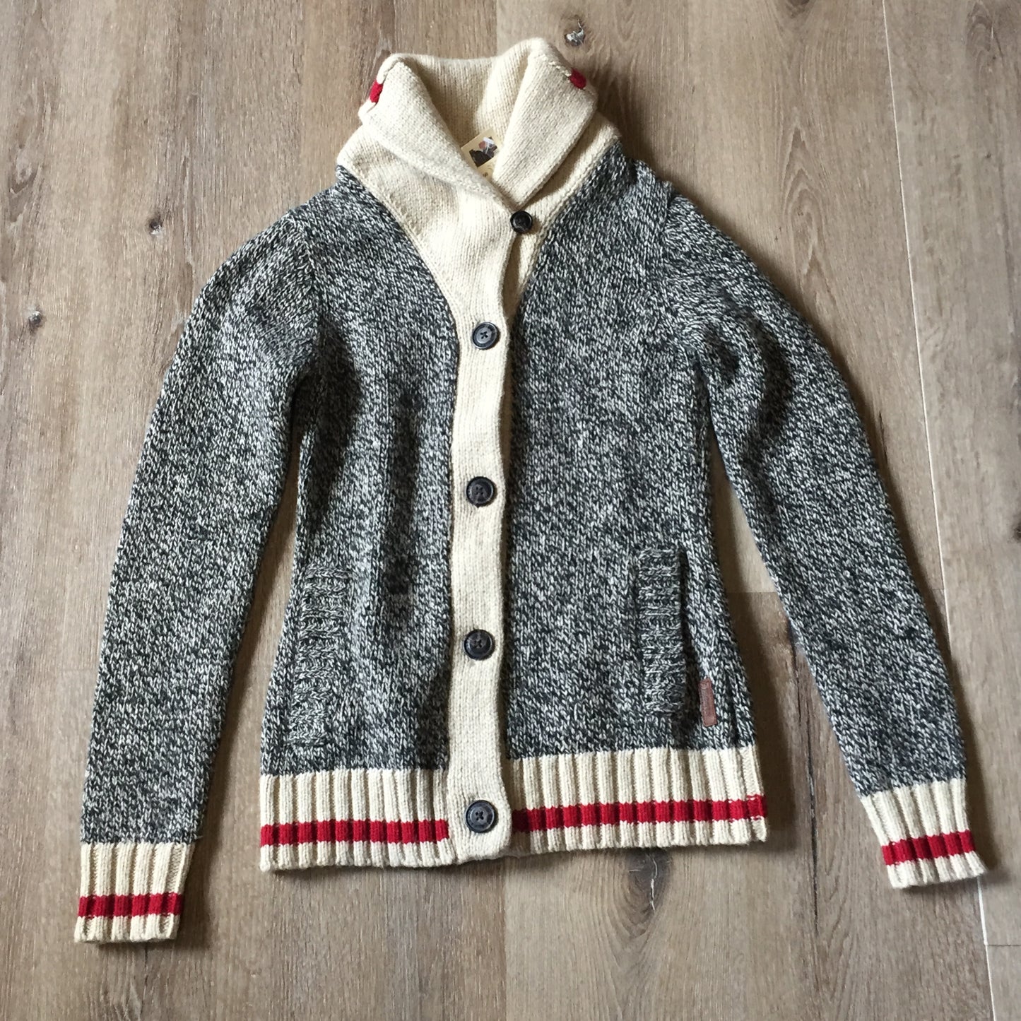 Roots Cabin Shawl Cardigan SOLD