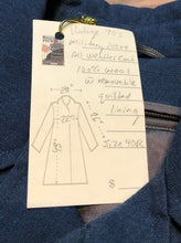 Load image into Gallery viewer, Kingspier Vintage - Vintage 90s Canadian Military Issue blue 100% wool all weather coat with removable quilted lining, button closures and two front pockets.

Made by Canadian Sportswear LTD.
