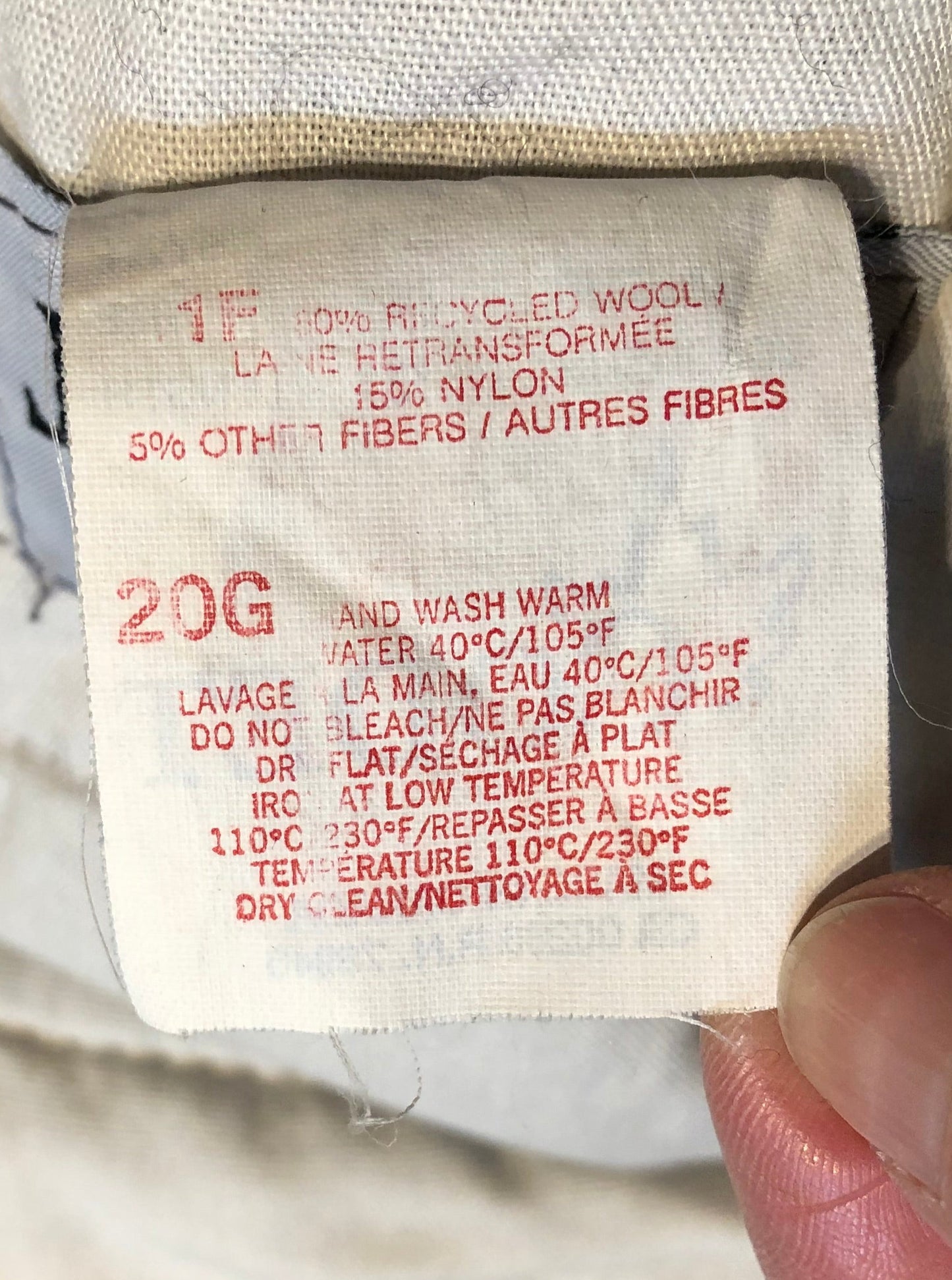 Kingspier Vintage - Vintage 1960’s Codet heavy weight wool pants in grey colour with zip fly and front and back pockets.
Made in Canada,