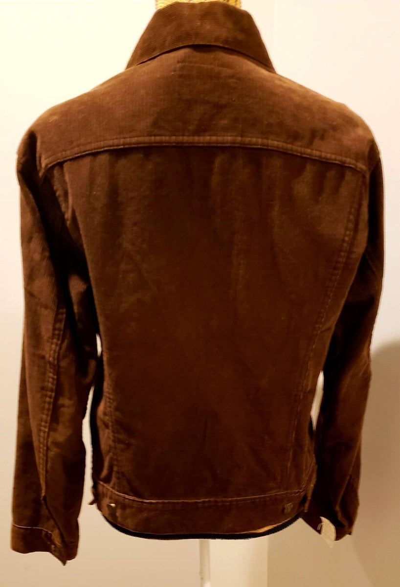 Pristine Levi's big E corduroy jacket. Made in Canada.circa 70's, SOLD