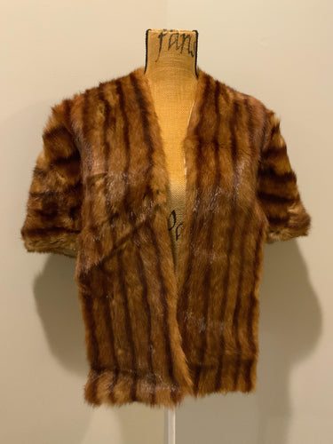 Vintage Fur Caplet  Stole