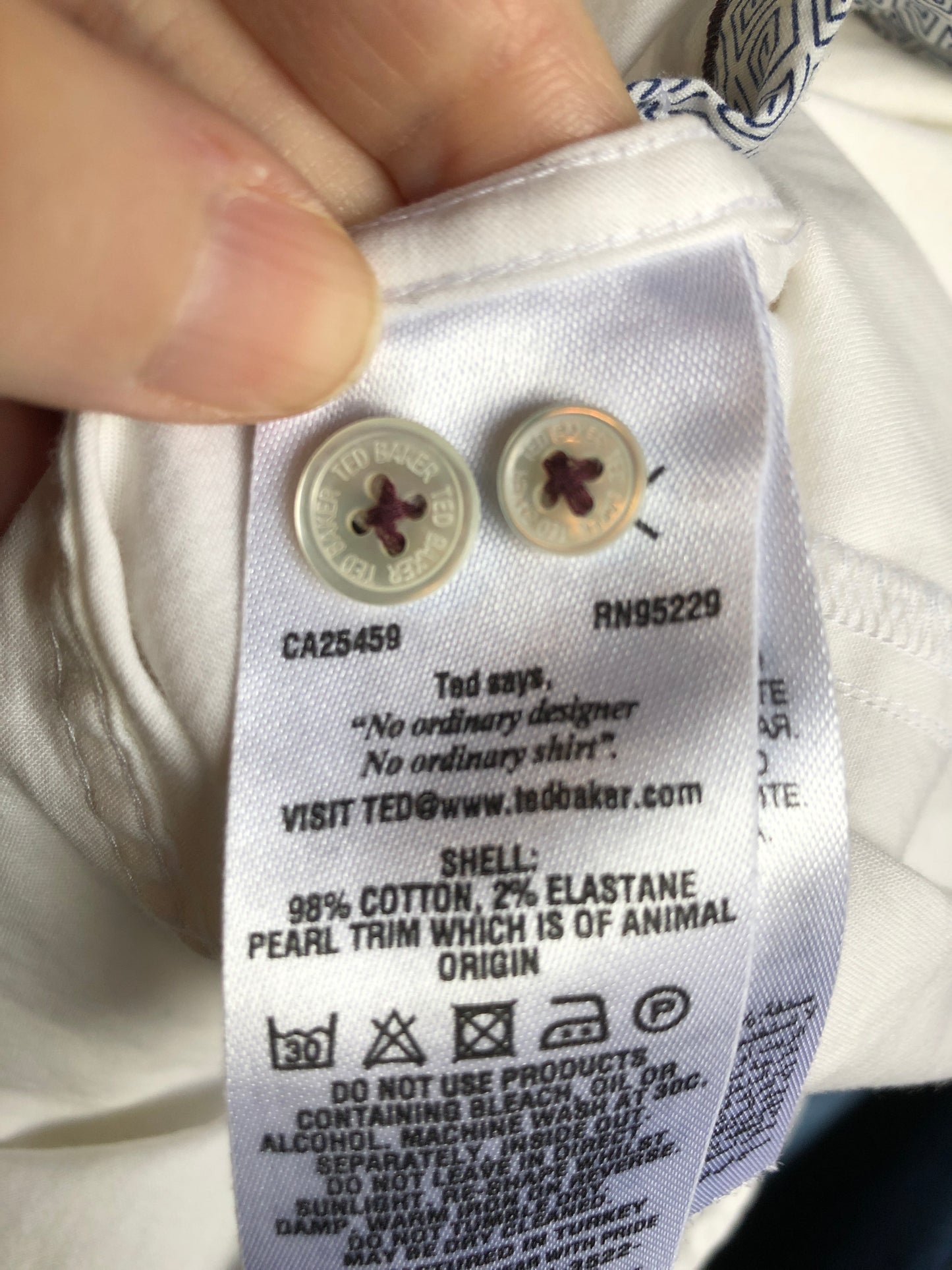 Ted Baker London White Shirt SOLD