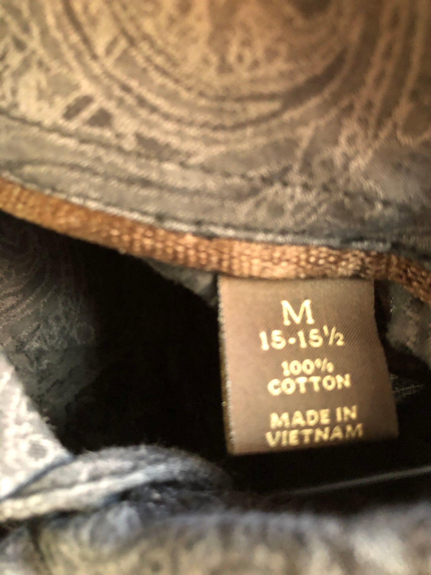 Tasso Ella Grey Paisley Print Shirt SOLD