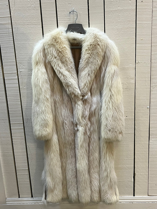 Vintage Blonde Long Fur Coat SOLD