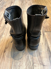 Load image into Gallery viewer, Vintage Frye Harness Brown leather boots, made in USA, Size US Mens 9.5, EUR 42.5
