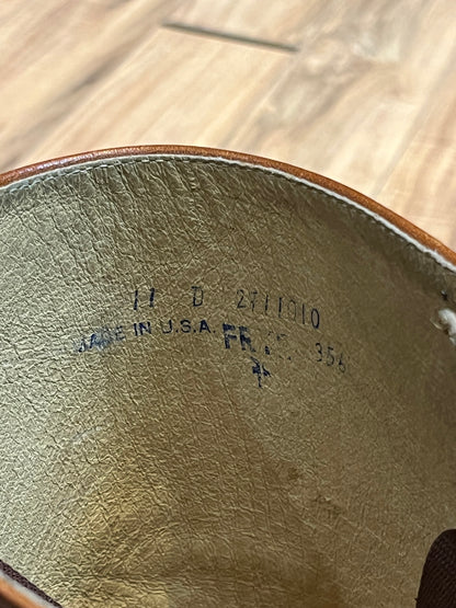 Vintage 1990s Frye Cognac Boot, Made in USA, Size US Mens 10, EUR 43 . SOLD