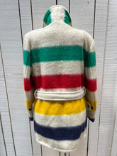 Load image into Gallery viewer, Vintage Hudson’s Bay Company Point Blanket Coat with Belt, Made in Canada, Chest 46” SOLD
