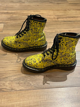 Load image into Gallery viewer, Rare Yellow London Icons Vintage 1460 Doc Martens, Made in England, Size UK 5,Womens US 7
