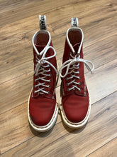 Load image into Gallery viewer, Vintage Doc Martens Red 13450 TecTuff, Size UK 4, Women’s US 6
