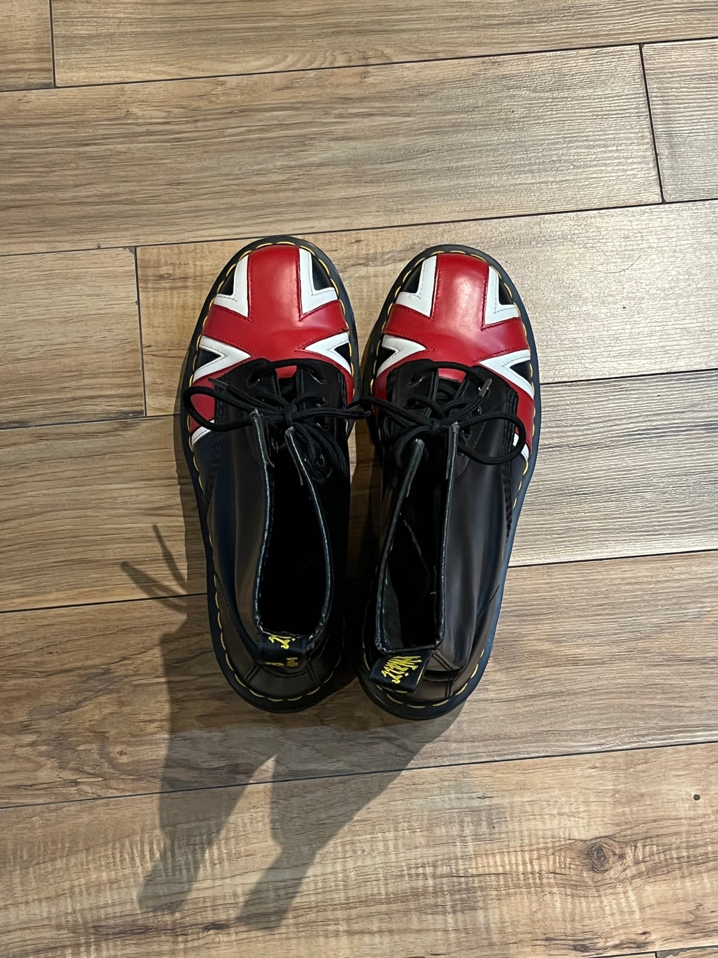 Doc Martens Union Jack 1460 Boots, Size UK 8, US Men’s 9