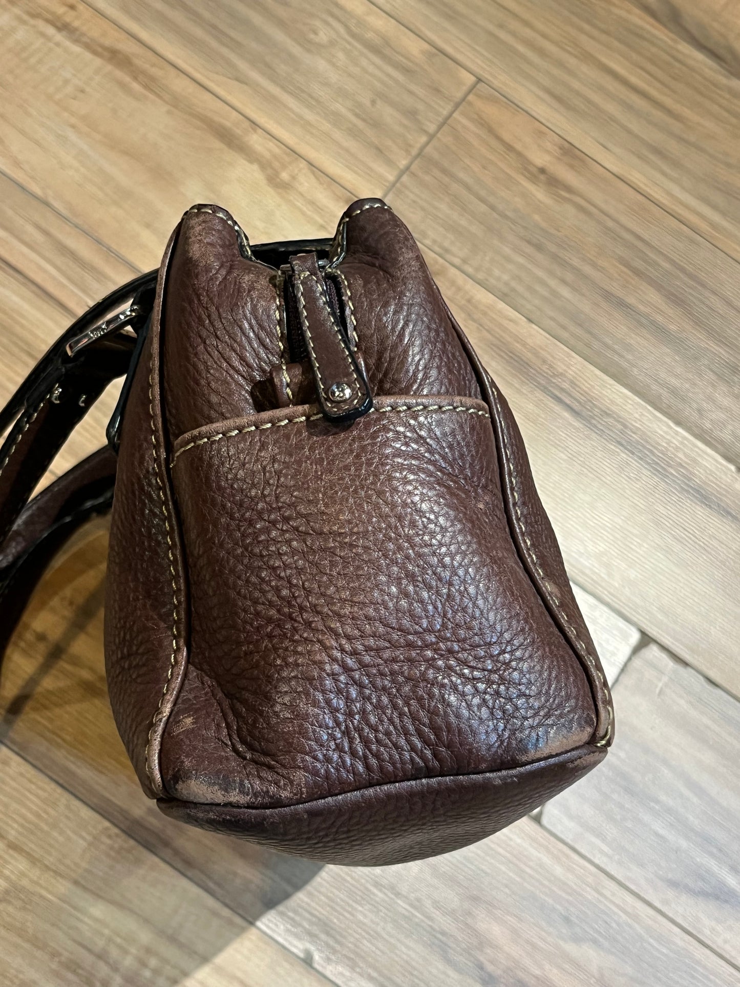 Vintage Fossil Brown Leather Handbag *SOLD