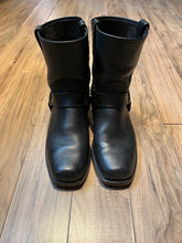 Load image into Gallery viewer, Vintage Black Frye Harness Ankle Boot, Made in USA, Size US Mens 10.5 SOLD
