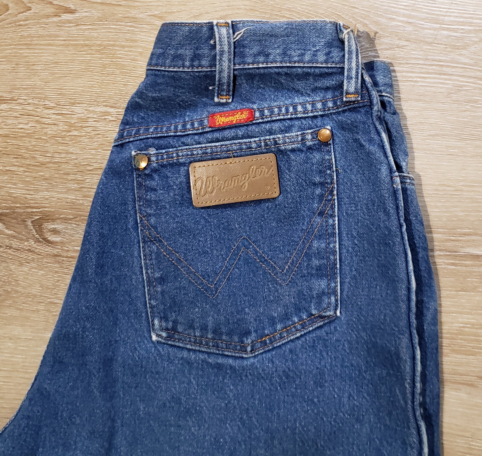 vintage 1980s wrangler denim usa kingspier