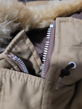 Load image into Gallery viewer, Richlu Beige Down-Filled Parka, Made in Canada
