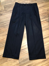 Load image into Gallery viewer, Kingspier Vintage - Vintage wool blend (fibres unknown) trousers with zip fly, straight leg, mid rise and front and back pockets,

Size 36.
