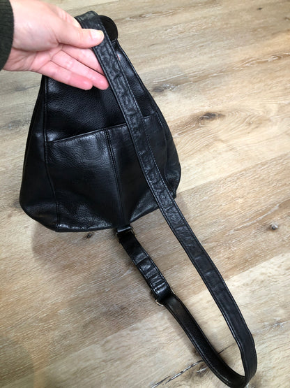 Coletta Black Hybrid Cross Body Leather Bag SOLD