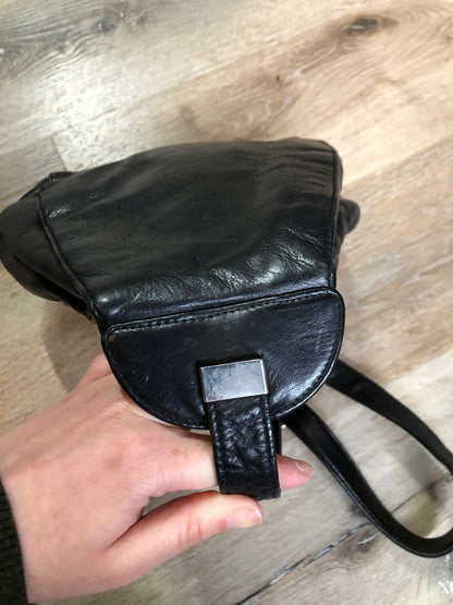 Coletta Black Hybrid Cross Body Leather Bag SOLD