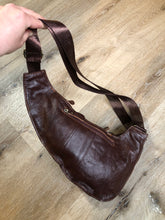 Load image into Gallery viewer, Brown Leather Small Cross Body Hybrid Messenger Bag SOLD
