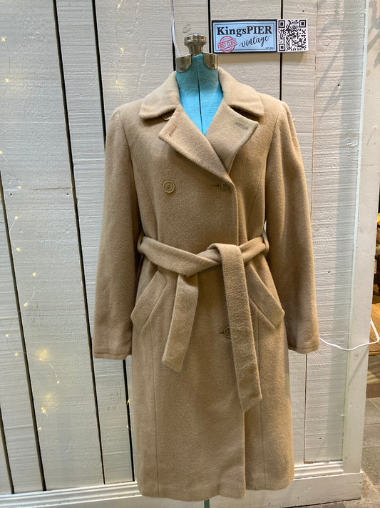 Vintage Anne Klein Camel Hair Coat