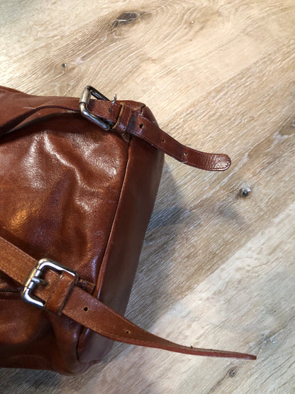 Atelier Noir by Rudsak Brown Leather Backpack