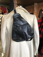 Load image into Gallery viewer, Coletta Black Hybrid Cross Body Leather Bag SOLD
