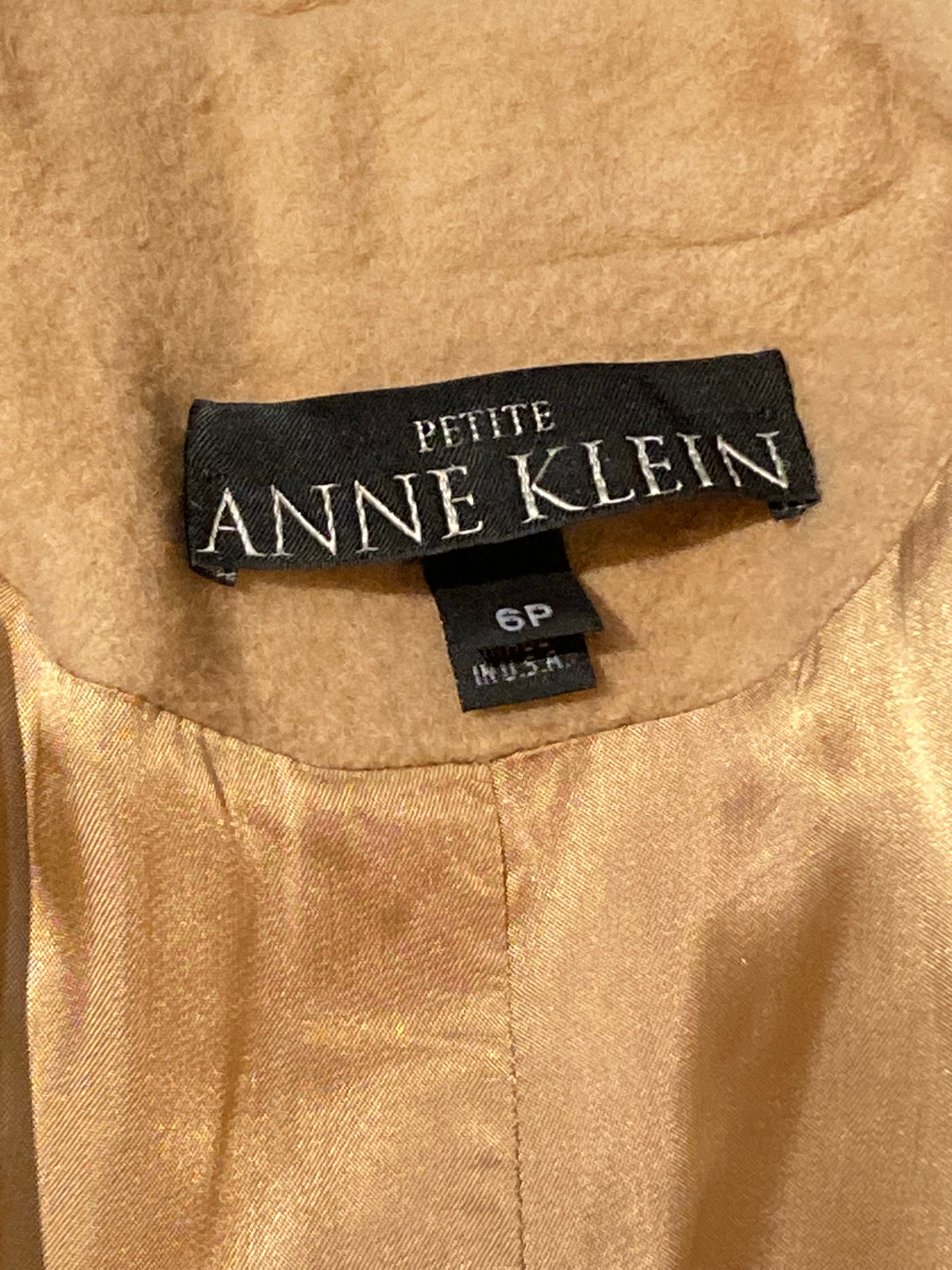 Anne shops Klein Coats Camel Hair Coat