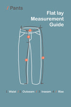 Load image into Gallery viewer, Kingspier Vintage - Measurement guide  for pants
