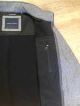 Load image into Gallery viewer, Kingspier Vintage - Tommy Hilfiger grey jacket with zipper, front slash pockets and inside pocket. 
