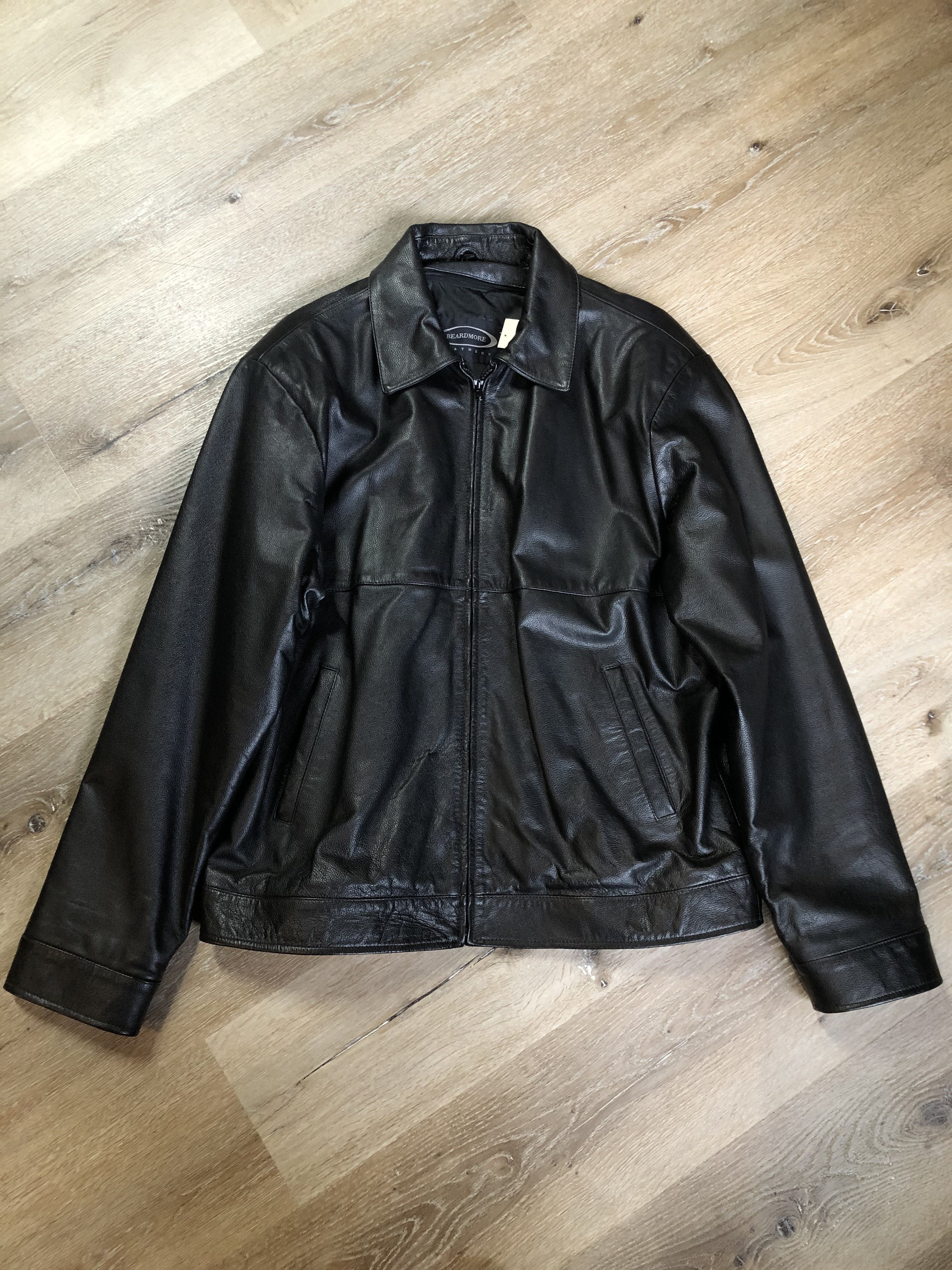 Vintage on sale Beardmore leather jacket