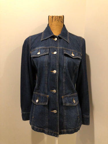 Quilted Button-Front Shacket