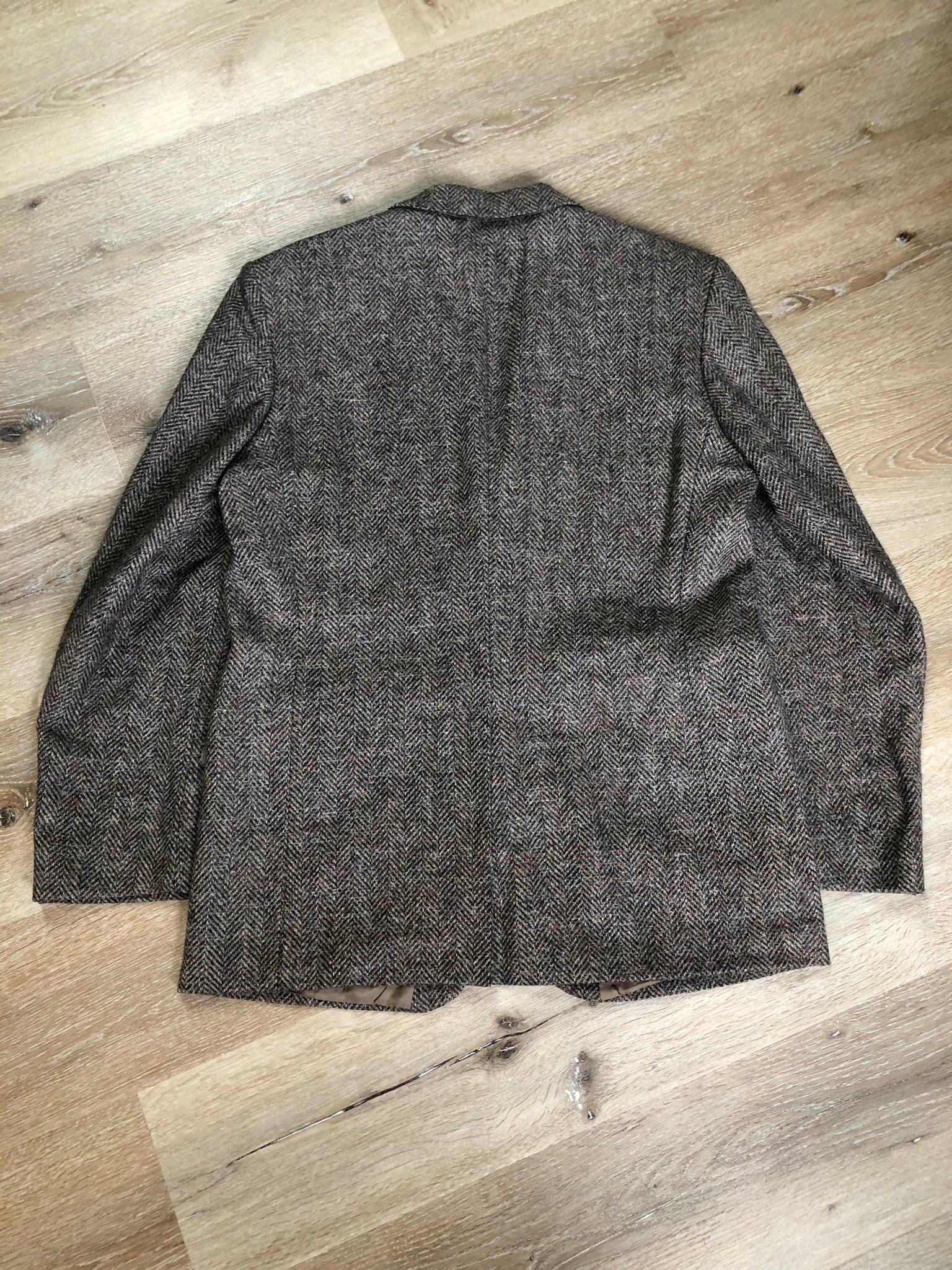 Tweed Varsity Jacket - Luxury Grey