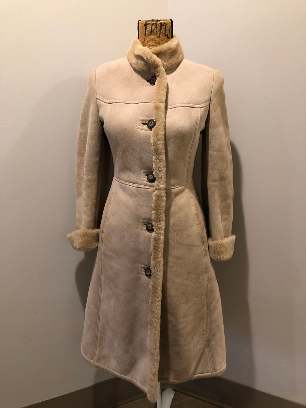LOT 199C: Vintage Women's Clothes; Wenger Fur Coat, Victoria's