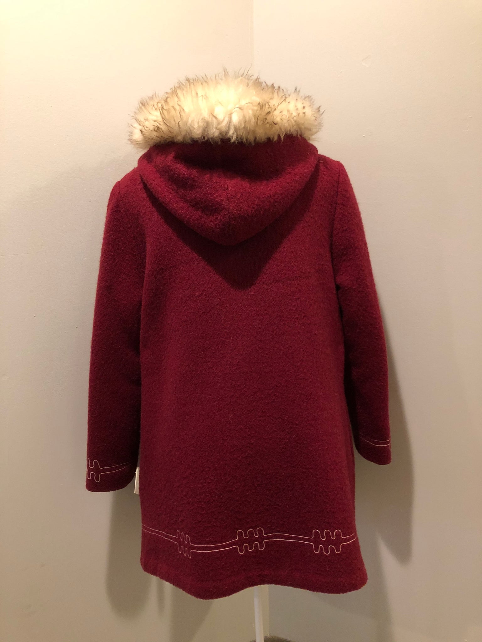 Vintage Sears Raspberry Red Wool Northern Style Parka, Made in Canada – KingsPIER  vintage