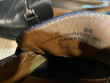 Load image into Gallery viewer, Kingspier Vintage - Black Horsebit Loafer by Bostonian, Sizes: 8M 10W 41EURO, Made in India, Leather Soles
