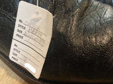 Load image into Gallery viewer, Kingspier Vintage - Black Textured Buffalo Leather Plain Toe Derbies by Hartt - Sizes: 7M 8.5W 39-40EURO, Made in Canada, Canada’s Quality Shoemakers, Leather Soles and Insoles, Biltrite Rubber Heels
