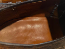 Load image into Gallery viewer, Kingspier Vintage - Brown Antelope Leather Penny Loafers by Dack’s Shoes for Men - Sizes: 8M 10W 40-41EURO, Made in Canada, Leather Soles and Rubber Heels
