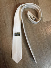 Load image into Gallery viewer, Kingspier Vintage - Park Lane of Canada “Terylene” (polyester fibre) white check tie.

Length: 52.5” 
Width: 2.25” 

This tie is in excellent condition.
