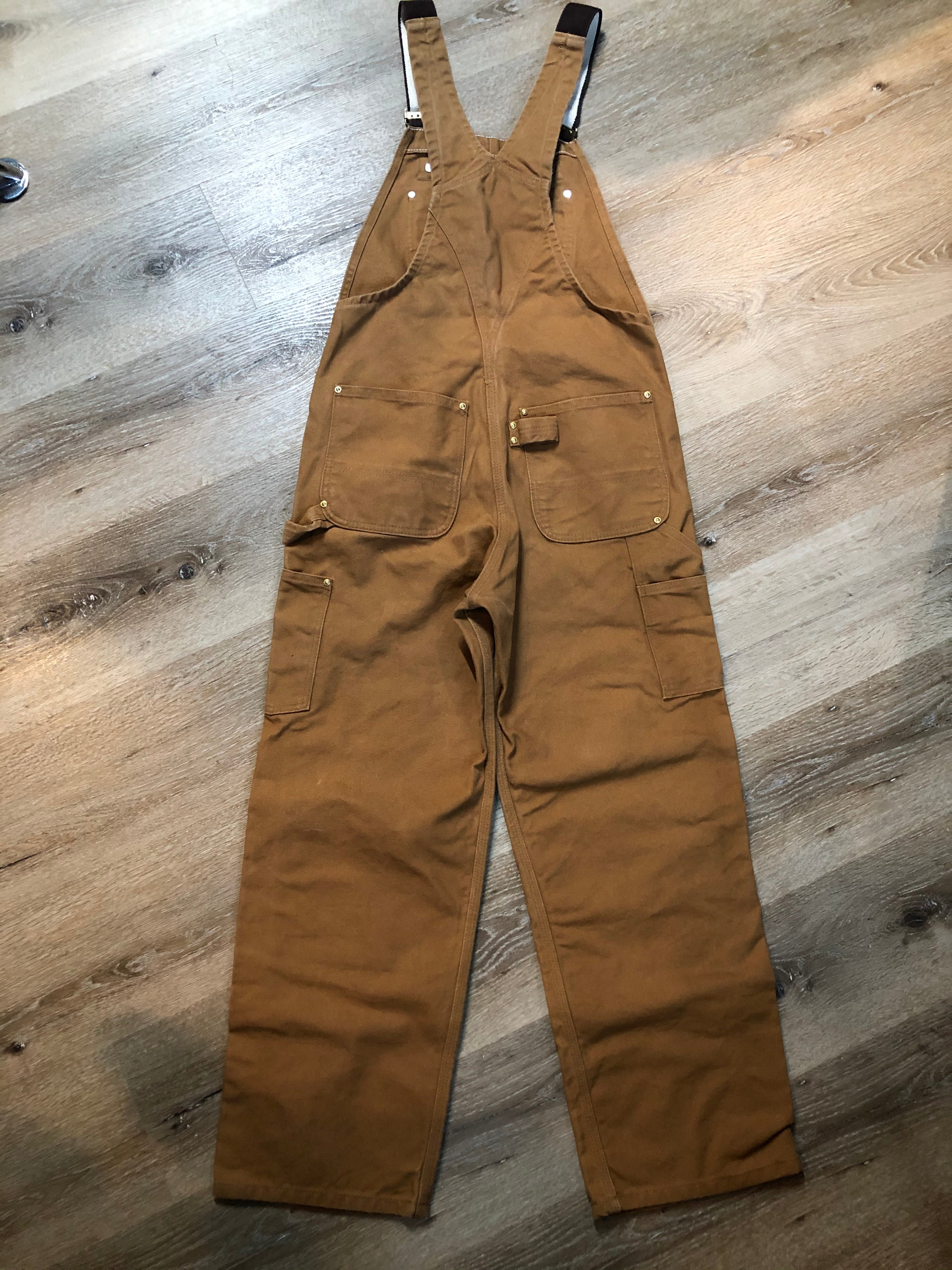 Carhartt brown buy duck overall