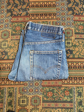 Load image into Gallery viewer, Levi’s 505 Denim Jean - 31”x31”  Vintage Red Tab  Mid rise  Zip fly  Straight leg.  Medium wash  Tags removed  Worn in Netflix’s “The Sinner”  Made in USA - Kingspier Vintage

