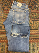 Load image into Gallery viewer, Vintage Lee Dungarees - 30”x30” Denim Jeans  100% cotton  High rise  Straight leg  Medium wash  Made in USA - Kingspier Vintage
