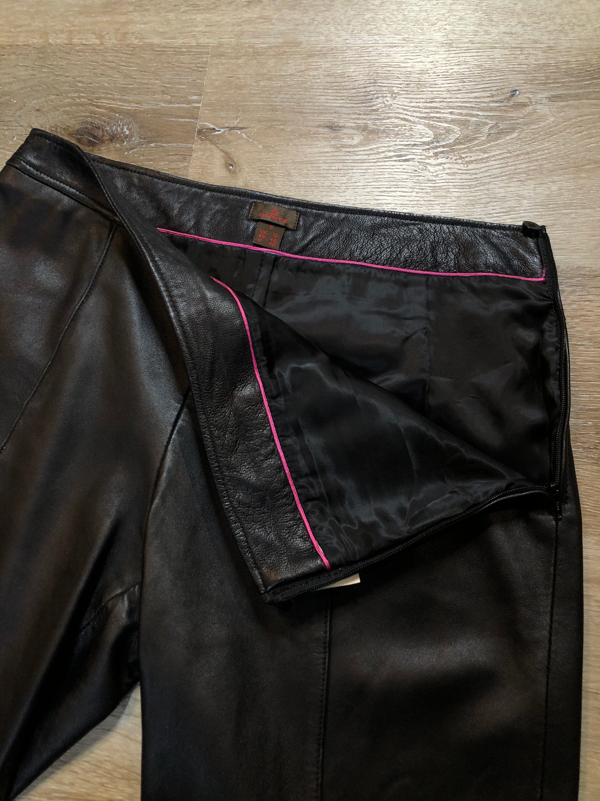 danier leather black leather backpack Danier Black Leather Pants – KingsPIER vintage