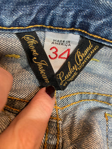 Men's Lucky Brand Jeans Button Fly Waist 34 -  Canada
